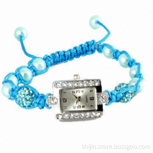 Best selling jewelry square bracelet watch for teenagers